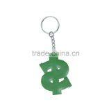 2017 Cute Money Pattern 3D Promotional Soft PVC Embossed Personal Design Silicone Keychain Keyring thumbnail-3