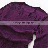 Latest Design Custom Printing Wool Sweater , Pullover Cardigan thumbnail-6