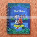 3D Cover Exercise Book/spiral Notebok Plastic Cover