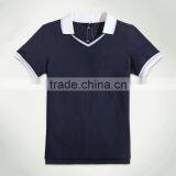 British Student Boys T-shirt Polo Shirt, V Collar College, Short Sleeved Sweat Can Custom thumbnail-3