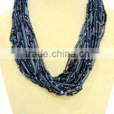 Multi String Bead Necklaces thumbnail-1