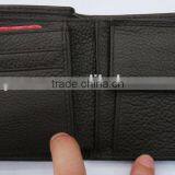 Fashion Black Brown Napa Genuine Leather Purse Money Wallet for Men thumbnail-2