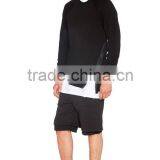 Custom Your Own Logo Wholesale Single Side Zipper Crewneck Sweatshirt for Men thumbnail-4