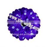 2'' Daisy Flower Artificial Flowers 2'' Polka Dots Daisies. thumbnail-1