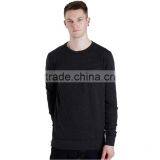 Simple Design Fashion Long Length Blank Plain Sweatshirts Wholesale Sweatshirt Fabric thumbnail-1