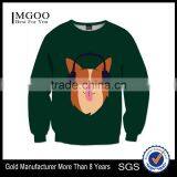 2016 MGOO High Quality 3D Animation Printed Sweatshirt 100% Polyester Crew Neck Custom Design Pullover Sweatshirts For Men thumbnail-1