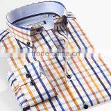 High Quality Mens Shirts Latest Cotton Plaid Shirts for Men thumbnail-5
