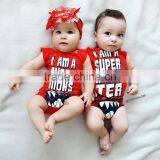 S33618W 2017 Fashion Newborn Baby Clothes Baby Romper Cute Printed Romper thumbnail-2