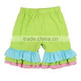 2017 New Style Wholesale Summer Baby Girls Ruffle Shorts Triple Ruffle Icing Shorts thumbnail-2