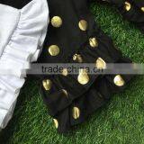 Baby Girls Boutique Clothing Girls Heart Outfits Children Short Sleeve Summer Outfits Ruffle Polka Dot Shorts With Accessories thumbnail-4