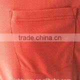 Mens Short Sleeve Birdeye Fabric Chest Pocket Plain T-shirt thumbnail-5