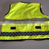 Field Office Waterproof Reflective Fashion Vest With Pocket thumbnail-4