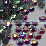 Crystal AB Rhinestone Ss6,ss8,ss10,ss12,ss16 ,ss20 Flat Back Hot Fix Rhinestones thumbnail-4