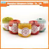 China Knitting Yarn Supplier Hot Sales High Standard Yarn Cotton Polyester Lurex With 50gram Balls thumbnail-6