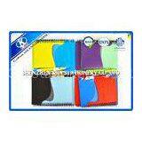 A5 PVC Cover Kids Spiral Kraft Paper Notebook With Ball Pen and EN71 Certification