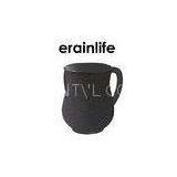 Two Handles Ritual Black Hand Washing Cup Polyresin For Religious