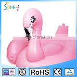 Giant Pink Inflatable Flamingo Float
