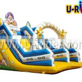 indian theme Cartoon inflatable slide