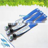 Bulk Wristbands Idea - Custom Fabric Woven Cloth Wristbands With Slider Lock for Events thumbnail-1