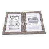 Home Rustic Wood White Picture Frame for Desktop Display thumbnail-1