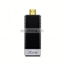 Free shipping tv stick X96S 4/32gb s905y2 android tv box 4k mini pc tv dongle
