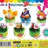 Felt & Polyfoam 3D Animals Kit thumbnail-1