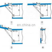 Ball Joint Furniture Lift Stay Support Hydraulic Gas Spring Strut Cabinet thumbnail-5