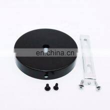 Toghua Vintage Simple DIY Lamp Set Black E26 E27 Iron Lamp Holder Round Braided Electrical Wire Indoor Ceiling Lighting thumbnail-4