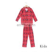 Top Rated Plaid Custom Dog Ladies Wholesale Kids Cotton Family Matching Christmas Pajamas thumbnail-3
