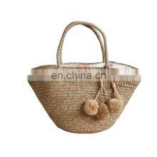 Vietnamese Handmade Straw Bag Bamboo Weave Handbag thumbnail-1