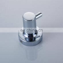 Bathroom High Quality Wall Mounted Cloth Robe Hanger Hook Chrome or Black thumbnail-3