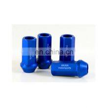 Blue 40mm Aluminum Racing With Key Lock For Honda Wheel Lug Nuts thumbnail-1