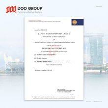 Entity under Doo Financial Granted Capital Markets Services (CMS) License by Monetary Authority of Singapore (MAS)