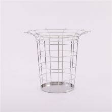 2024 New Arrival Stainless Steel Wire Mesh Barrel Shaped Basket For Home Goods Storage thumbnail-5