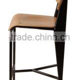 Jean Prouve Plywood Standard Bar Stool for Restaurant thumbnail-3
