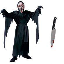 Adult&Kids Halloween Costume Terror Scream Ball Party Cosplay Costumes thumbnail-4