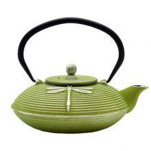 Cast Iron Teapot Set Stove Top Tea Kettle With Cups Japanese Style Tetsubin Tea Gift Set, 26 oz With Stainless Steel Infuser