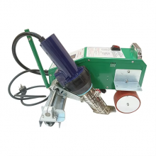 TOP2000D Hot Air Plastic Welding Machine 230V 0.5-12m/min for PVC TPO Waterproof Membrane With Imported Heat Gun & Laser Guide thumbnail-3