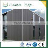 Water Proof Wood Plastic Composite Outdoor WPC Wall Facade