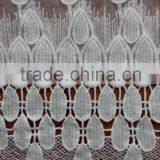 2016 Lace Accessory Hot Embroidery Full Lace With Flower Milk Silk Lace Fabric thumbnail-4