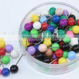 Wholesale Popular High Quality Plastic Clear Square Head Thumb Tack thumbnail-3