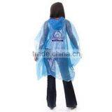 Emergency Logo Disposable Transparent Rain Ponchos Cheap thumbnail-3
