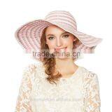 Fashion Stripped Handmade Wholesale Sun Summer Straw Caps thumbnail-4