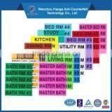 Paper Material Home Moving Label, Color Coding Labels, Storage Label