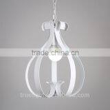Morden White Pendant Lighting With Slab Belt for Shop Decor China Supplier thumbnail-1