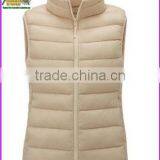2014 New Design Quilted Down Vest Women thumbnail-1