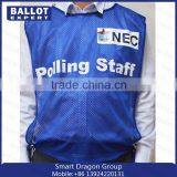 China Mesh Polyester Fluorescent Fabrics Custom Reflective Safety Vest in Competitive Price thumbnail-2