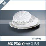 Super White Porcelain Plate, Hotel Porcelain Dinner Plate thumbnail-1