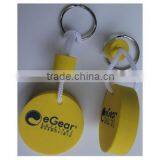 Yellow Eva Floating Keychains