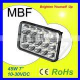 45W Square LED Work Light Car LED Work Lamp